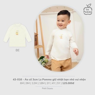 La pomme AW2025 BST Áo giữ nhiệt La Pomme cho bé T8.4