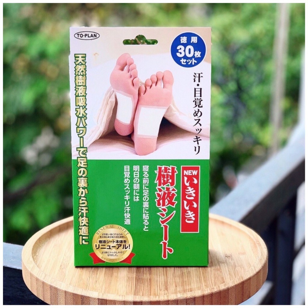 Set 2 Miếng dán thải độc Chân Kenko To Plan Nhật Bản
