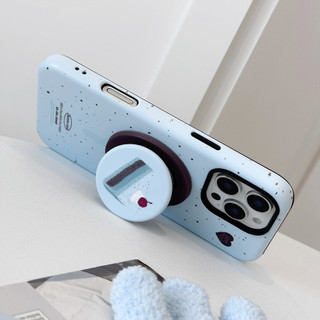 [Sheren] Vỏ Điện Thoại Bánh Thông Minh Bạc Hà Thích Hợp Cho i16 15 14 13 12 11 pro max Vỏ Bảo Vệ Chống Sốc