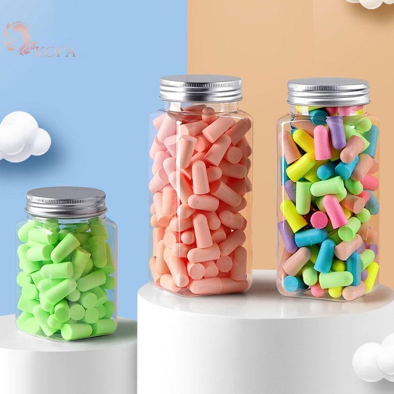 KOPA Bullet Type Foam Earplugs - Băng tím chống ồn, foaming, tiện lợi cho giấc ngủ yên tĩnh