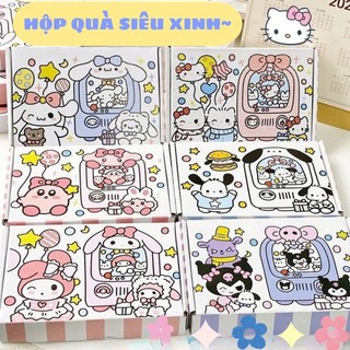 Hộp Đựng Quà Carton Nhỏ Hoạ Tiết Tổng Hợp Đóng Hàng Gói Card Cute Timo GQ62