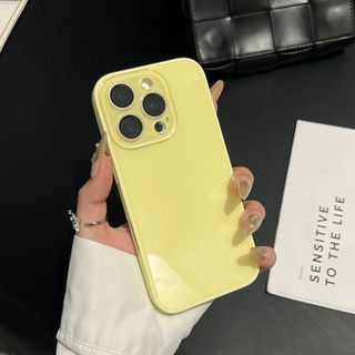 Phim Bảo Vệ Ống Kính Màu Trơn Kính Cường Lực Ốp Lưng Điện Thoại iPhone 17Promax 16Promax 16Pro 13 14 15 Pro Max Nữ Điện Thoại Di Động