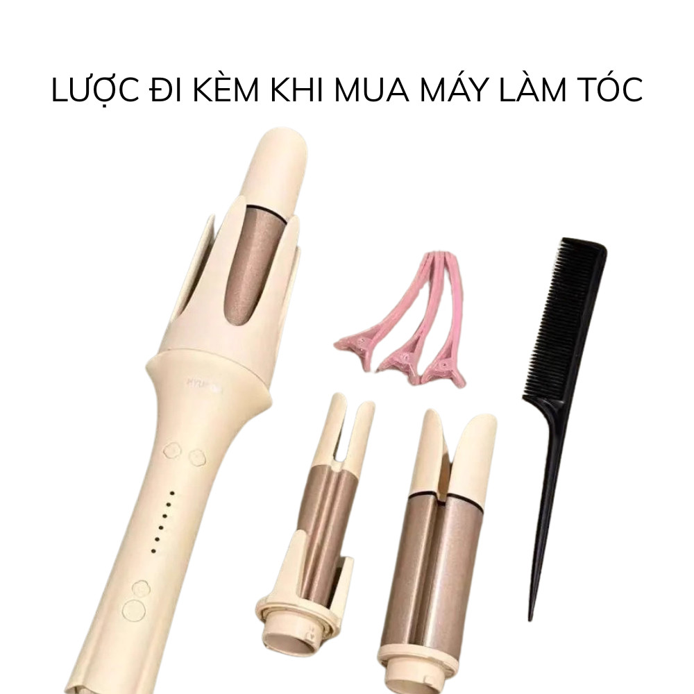 Lược chải tóc quà tặng kèm máy làm tóc giúp bảo vệ tóc