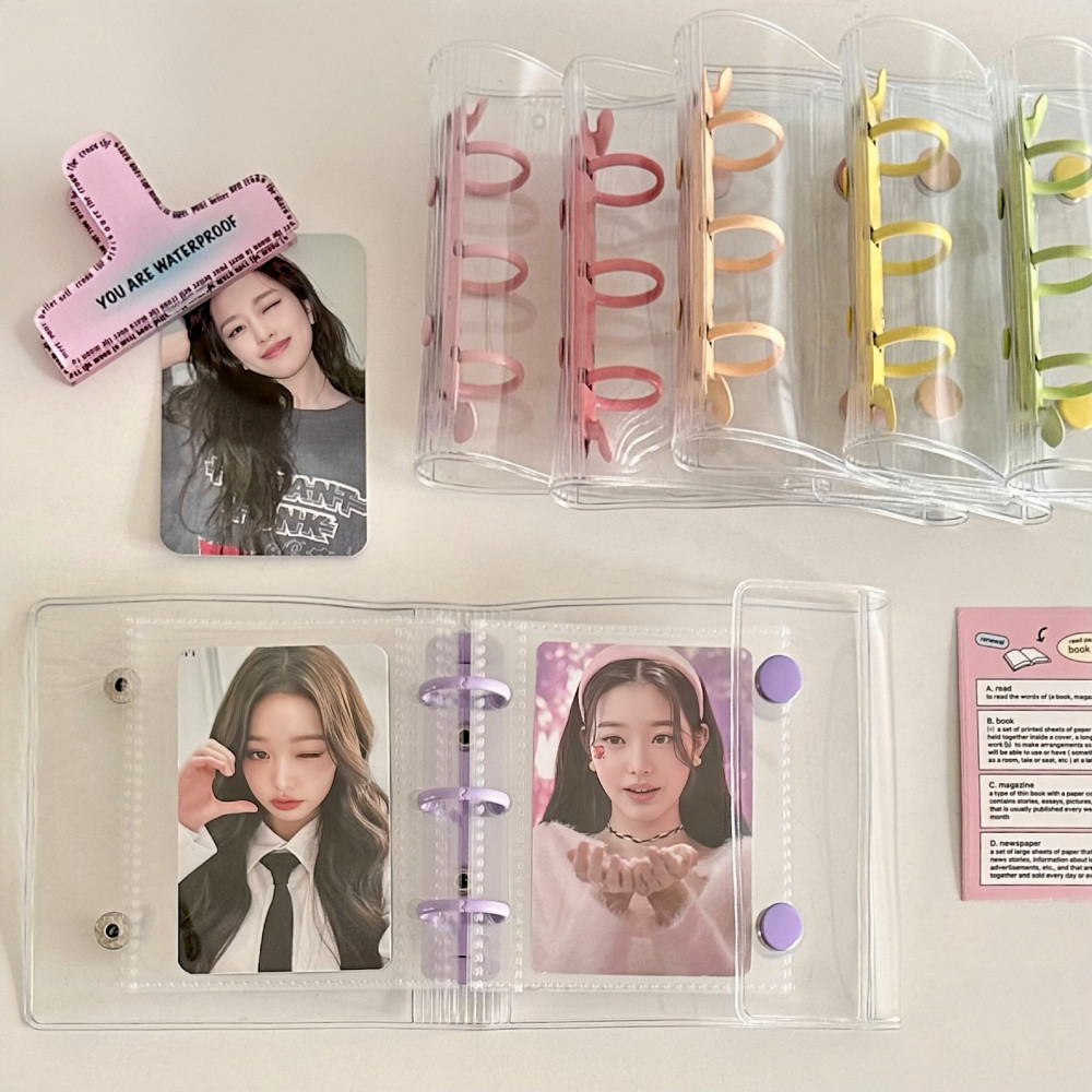 Linxx A8 Mini Album Ảnh Dễ Thương Lomo Thẻ Sách Lưu Trữ 8 Inch PP Sưu Tập Sách