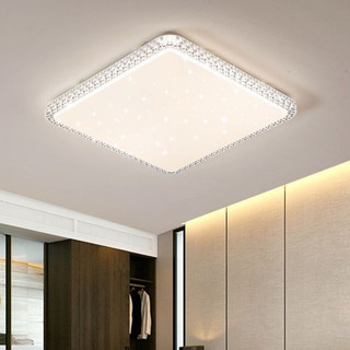 Đèn trần pha lê Acrylic hiện đại Đèn phòng ngủ Bắc Âu Trang trí phòng khách Đèn Led