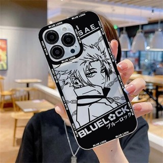Anime Blue Lock Isagi Yoichi Nagi Seishiro Bachira Meguru Ốp Điện Thoại IPhone 11 Pro MAX 6 6S 7 8 Plus X XS MAX XR 13promax 14promax Vỏ Silicon Hoạt Hình