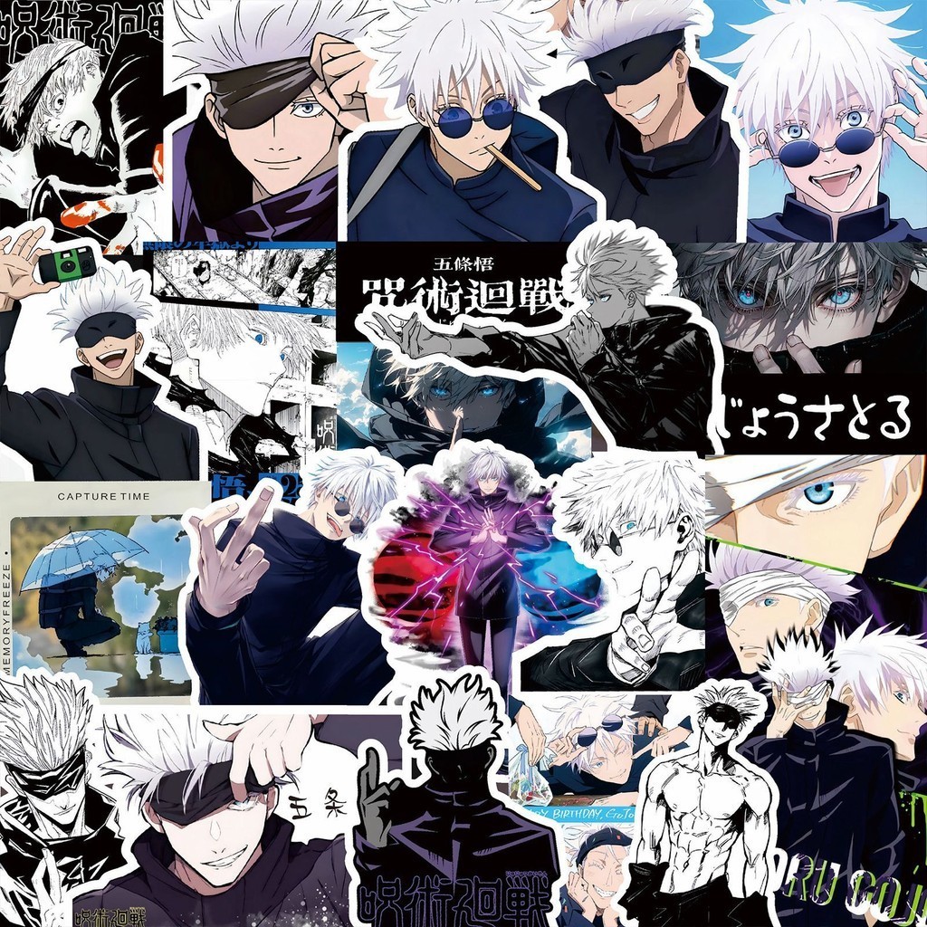 75 Chiếc Spell Fighting Sticker Gojo Go Hàng Hóa Miếng Dán Trang Trí ...