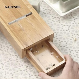 Máy bào xà phòng bằng gỗ Garende Máy bào hộp gỗ Máy cắt bánh có hộp lưu trữ để làm dụng cụ