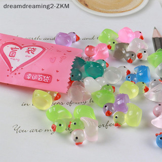 [dreamdreaming] 5 Đồ chơi vịt nhỏ bằng nhựa phát sáng dễ thương Hình búp bê bất ngờ Trang trí nội thất Túi mù kẹo giả cho trẻ em Quà tặng [zkm]
