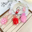 Bighsm Hoạt Hình Nhựa Dạ Quang Rùa Trang Trí Móc Khóa Phát Sáng Màu Rùa Móc Khóa Túi Mặt Dây Chuyền Accessor Bạn Gái Quà Tặng Martijn