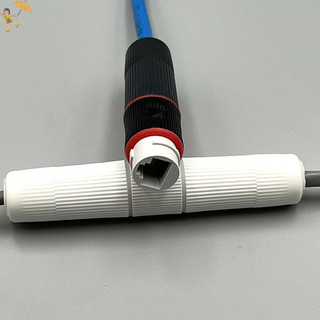 [Gou] 1 Đầu nối Docking RJ45 Mạng Ethernet Đầu nối IP67 chống nước thẳng Đầu cắm cáp mạng băng thông rộng ngoài trời VN