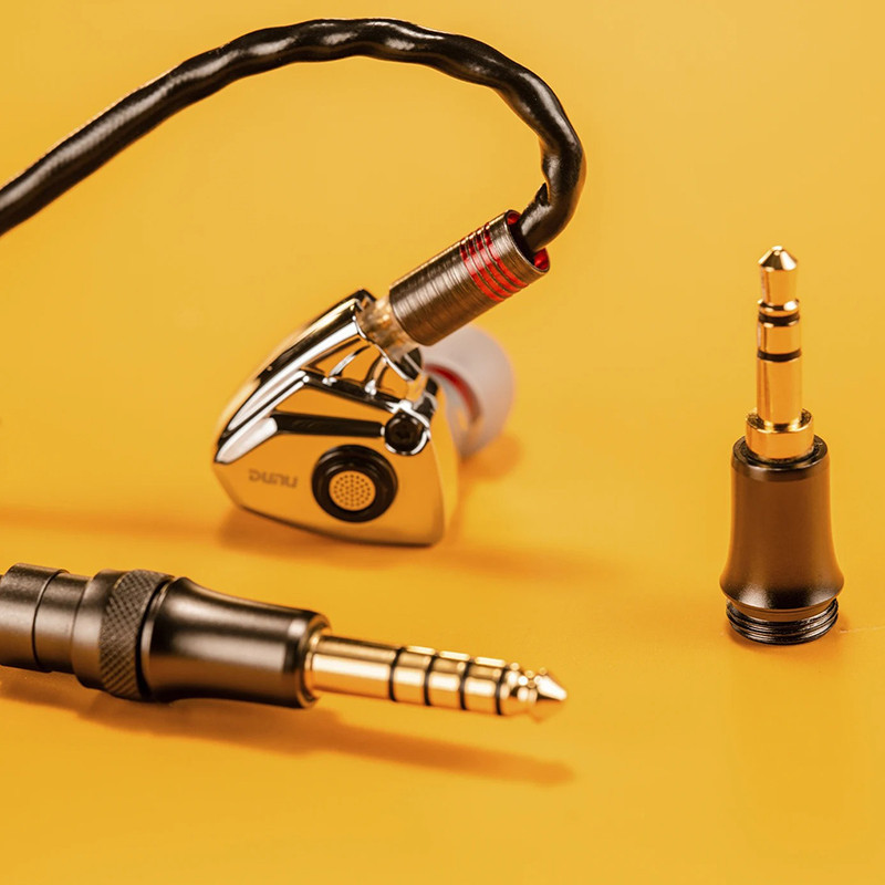 Dunu LYRE MINI HIFI Tai Nghe Cập Nhật Cáp 240 Dây Đồng Cao Cấp MMCX 0.78mm 2PIN 3.5mm 4.4mm Cân Bằng Q-LOCK CẮM
