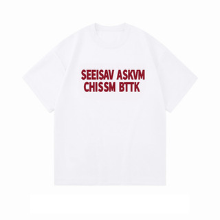 Hiixiivi Mới Áo Thun Nữ Cotton Tay Ngắn In Họa Tiết, Cổ Tròn Oversize Baggy, Phong Cách Unisex, OOTD Độc Đáo