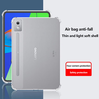 Ốp Mềm TPU Trong Suốt Trong Suốt Cho Lenovo Xiaoxin Pad Pro 12.7 TB-375FC 2025 P12 Pro 12.7 M10 Plus 3rd 10.6 P11 Pro Gen 11.2 11 K11 M11 B11 P11 Plus Vỏ Chống Rơi Chống Sốc