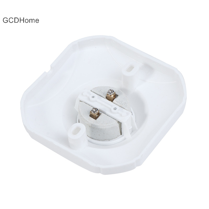 Gcdhome E27 LED Bóng Đèn Giá Đỡ Vòng Ổ Cắm Đế Treo Đèn Ổ Cắm Đế Công Nghiệp Trần Đèn Tường Đế Giá Đỡ HOT