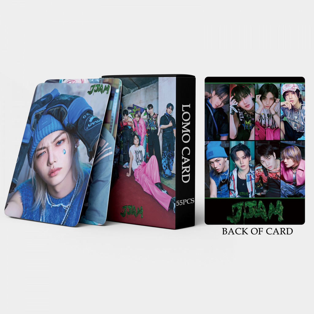 Linxx 55 Chiếc Stray Kids JJAM Album Lomo Card Kpop Photocards Bưu Thiếp Series