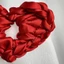Woke Quá Khổ Tóc Scrunchies Trái Tim Móc Tóc Scrunchy Co Giãn Tóc Dày Updo Tóc Dây Nữ Trang Trí Tóc