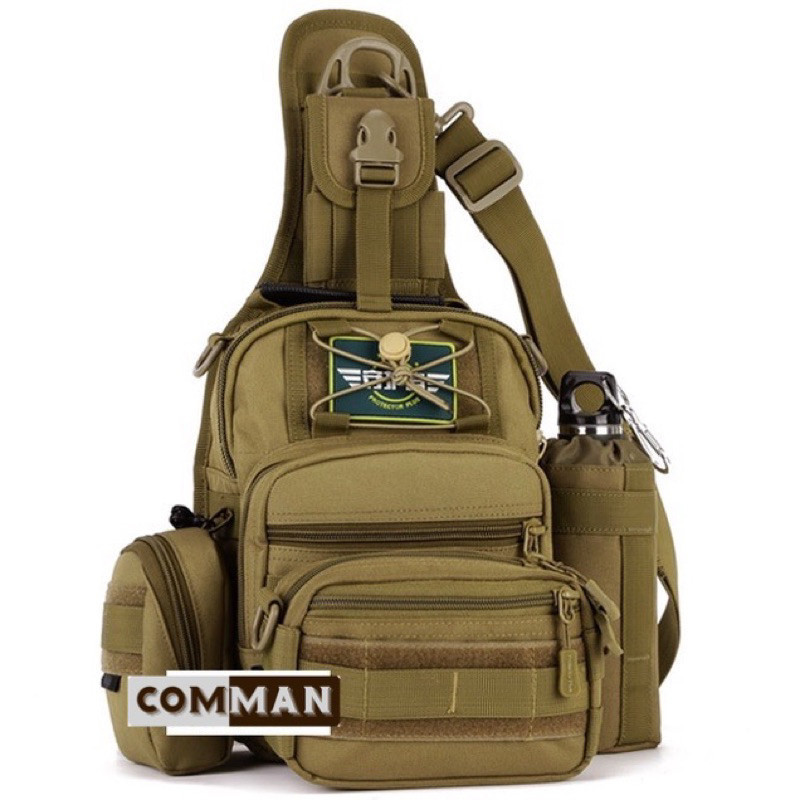 Túi đeo chéo chiến thuật đa năng COMMAN Pocket EDC Belt