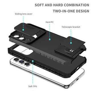 Vỏ Mới Cho Samsung Galaxy A54 A34 A24 A04 A04e A04s A14 5G 4G Vỏ Chống Sốc Đẩy Kéo Bảo Vệ Camera Đứng