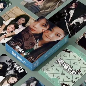 Bán Hàng Mới SNH48 Đen Meow cp Yuan Yiqi Shen Mengyao Hàng Hóa 10cm Hộp 55 Laser Photocards LOMO Card Ảnh Chất Lượng Cao