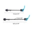 JKDESIGN 1 cặp Trục tháo nhanh xe đạp, Hợp kim nhôm 189mm 146mm Xiên đòn bẩy QR, Phụ tùng xe đạp bền bỉ Xiên trung tâm bánh xe đạp có thể điều chỉnh cho xe đạp đường núi