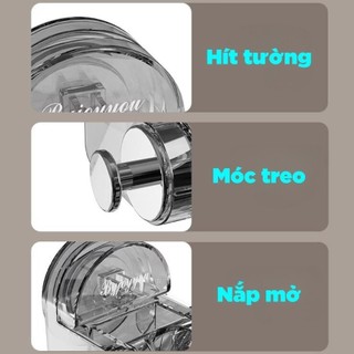Giá đỡ vòi sen di động xoay 90 độ ECO, giá đỡ hút tường không cần khoan đục tiện lợi