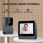 Màn hình IPS 4.3 Inch chuông cửa liên lạc 2.4G, giám sát video HD, liên lạc hai chiều cho biệt thự, văn phòng — ảnh 3