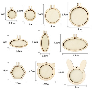 Khung Gỗ Mini Làm Móc Khóa, Mặt Dây Chuyền Handmade