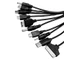 Charmantcc1 21 26inch 10 Trong 1 Lò Xo Cuộn Dây Cáp Sạc USB Dây Cho Máy Ảnh