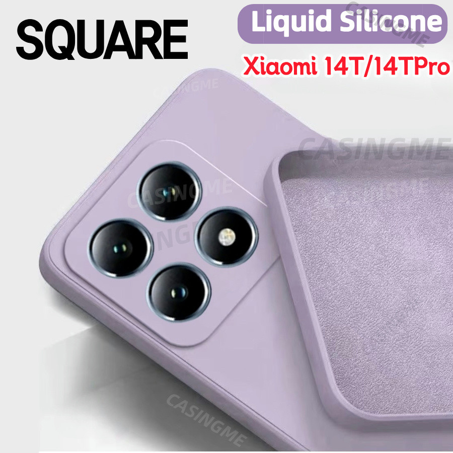 Xiaomi 15T 14TPro 2024 Vỏ Lỏng Vuông Cho Xiaomi 14T 14 T T T14 14TPro Xiaomi14T Pro 4G 5G 2024 Ốp Lưng Mềm Chống Sốc Vỏ Điện Thoại Silicon Mỏng
