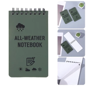 SA Túi Chống Nước Notebook Bỏ Túi Notepad Tất Cả Thời Tiết Xoắn Ốc Notepad Viết Trong Mưa Notepad Cho Ngoài Trời Activitie