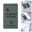 SA Túi Chống Nước Notebook Bỏ Túi Notepad Tất Cả Thời Tiết Xoắn Ốc Notepad Viết Trong Mưa Notepad Cho Ngoài Trời Activitie