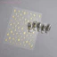 1 Miếng Dán Móng Tay Ngôi Sao Đen Trắng Không Đều Pentagram Đề Can Hồng Laser Sáng Bóng Lấp Lánh Ánh Sao Làm Móng Tay Đồ Trang Trí Thanh Trượt [Làm Đẹp]