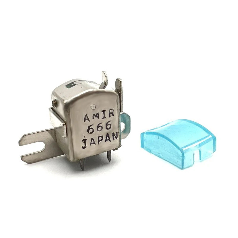 1 Cái AMIR666 Dual Track Đầu Từ Tính Chống Mài Mòn Cho Máy Ghi Âm Cao Cấp Băng Sàn Cassette Sửa Chữa Phần Phụ Kiện