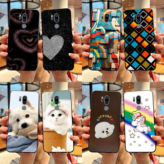 Dành Cho LG G7 ThinQ Vỏ G710EM LM-G710 Thiết Kế Mới 2023 Vỏ Điện Thoại Silicon Mềm Sơn Trái Tim Cho LG G7 ThinQ Vỏ Bảo Vệ