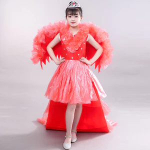 儿童环保时装秀衣服 diy创意亲子服Quần áo thời trang thân thiện với môi trường dành cho trẻ em diy Creative Parent-Con 10.6