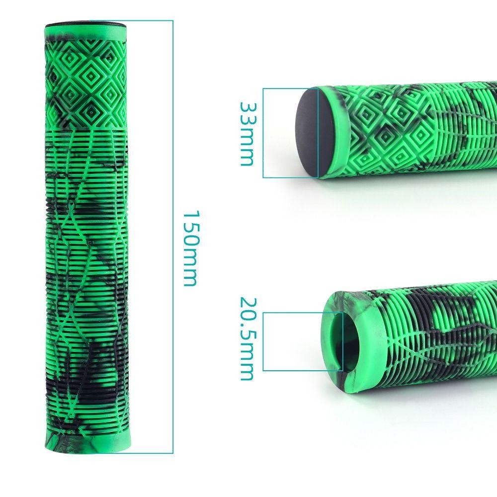 Tay lái xe đạp thời trang, cao su chống trơn trượt, thanh cổ dài phù hợp tay cầm 22,2mm