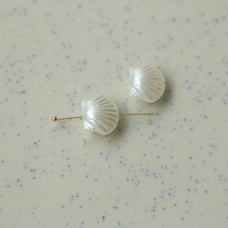 Nail Art Mini Ngọc trai giả vỏ hoa hồng trắng bướm phụ kiện DIY bông tai phụ kiện tóc vật liệu ốp điện thoại bán buôn