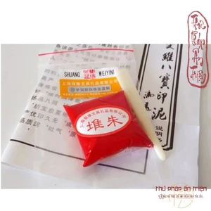 Dụng Cụ Thư Pháp MỰC ẤN TRIỆN CHU SA DẠNG TÚI 30G có miễn phí vận chuyển