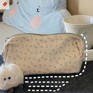 Alik Hoạt Hình Hoa Pring Bút Túi Dành Cho Nữ Grils Dung Tích Lớn Văn Phòng Phẩm Túi Đựng Bút Chì al Văn Phòng Phẩm Tổ Chức VN