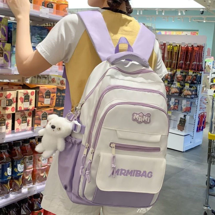 Women's Korean-Style Backpack – Large, for School – 5