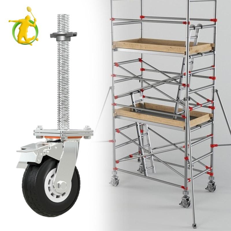 Bánh xe giàn giáo Thiết thực Bánh xe 6 inch linh hoạt cho kệ bàn làm việc