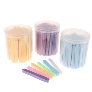 COZYNEST 50 Cái / bộ Miếng bọt biển mặt, Miếng bọt biển rửa mặt đóng hộp dùng một lần, Miếng đệm bông làm sạch da mịn màng nén chất lượng cao cho mọi loại da