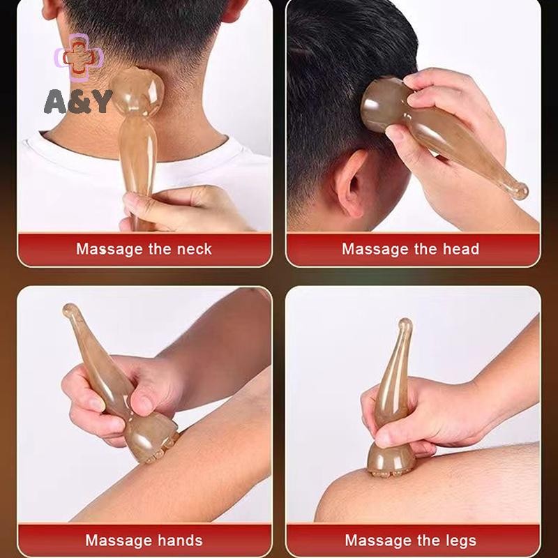 Máy mát xa mặt A & Y để Massage mặt và da đầu Kinh tuyến Kéo và nâng điểm Kinh tuyến Hành trình Công cụ cạo chung.