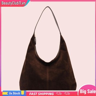 Túi du lịch đi lại nữ da lộn Hobo dung tích lớn