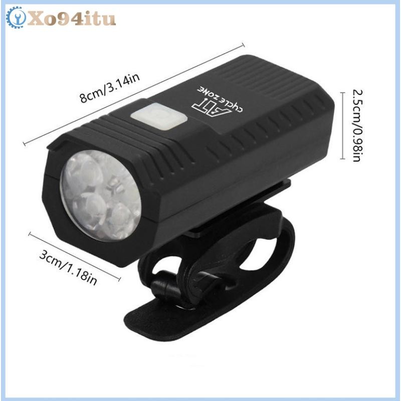 XOITU Đèn Trước Type-C Sạc Đèn Pha Xe Đạp Đường Bộ Đèn Pha Trước Cho Đi Đêm Đi Xe Đạp An Toàn VN