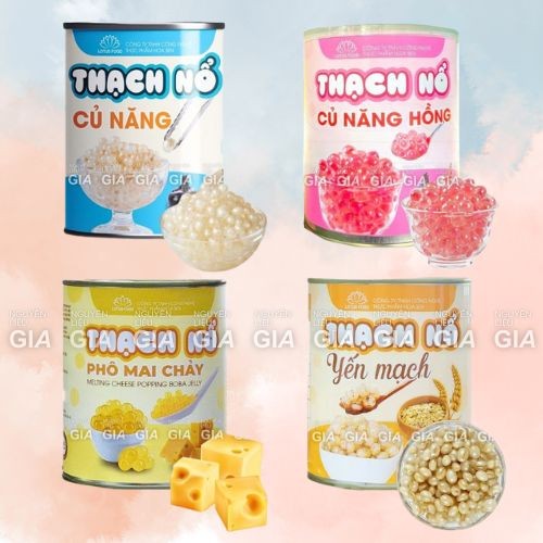 Hạt nổ nủ năng, hạt nổ yến mạch Lotus lon 900g