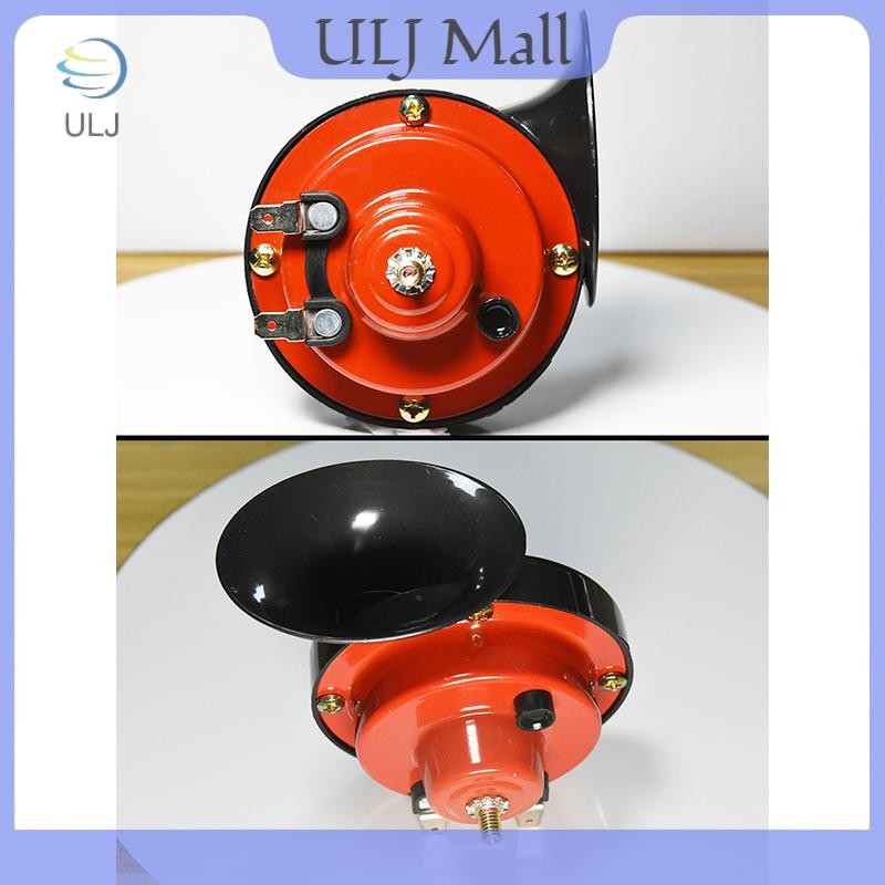 ULJ 12V ốc ô tô điện còi không khí lớn tiếng thuyền báo động xe máy tông màu kép.