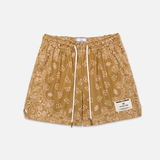 RYOKO RAIN Hạt Điều Hoa Thể Thao Quần Short Bóng Rổ Mặc Đường Phố Mỹ Quần Thường Ngày