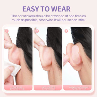 GECOMO Hộp 18 Miếng Dán Định Hình Tai Vểnh, Hot Douyin, Chống Thấm Nước, Cố Định Tự Nhiên – Dễ Dùng – Giữ Form Tai Đẹp